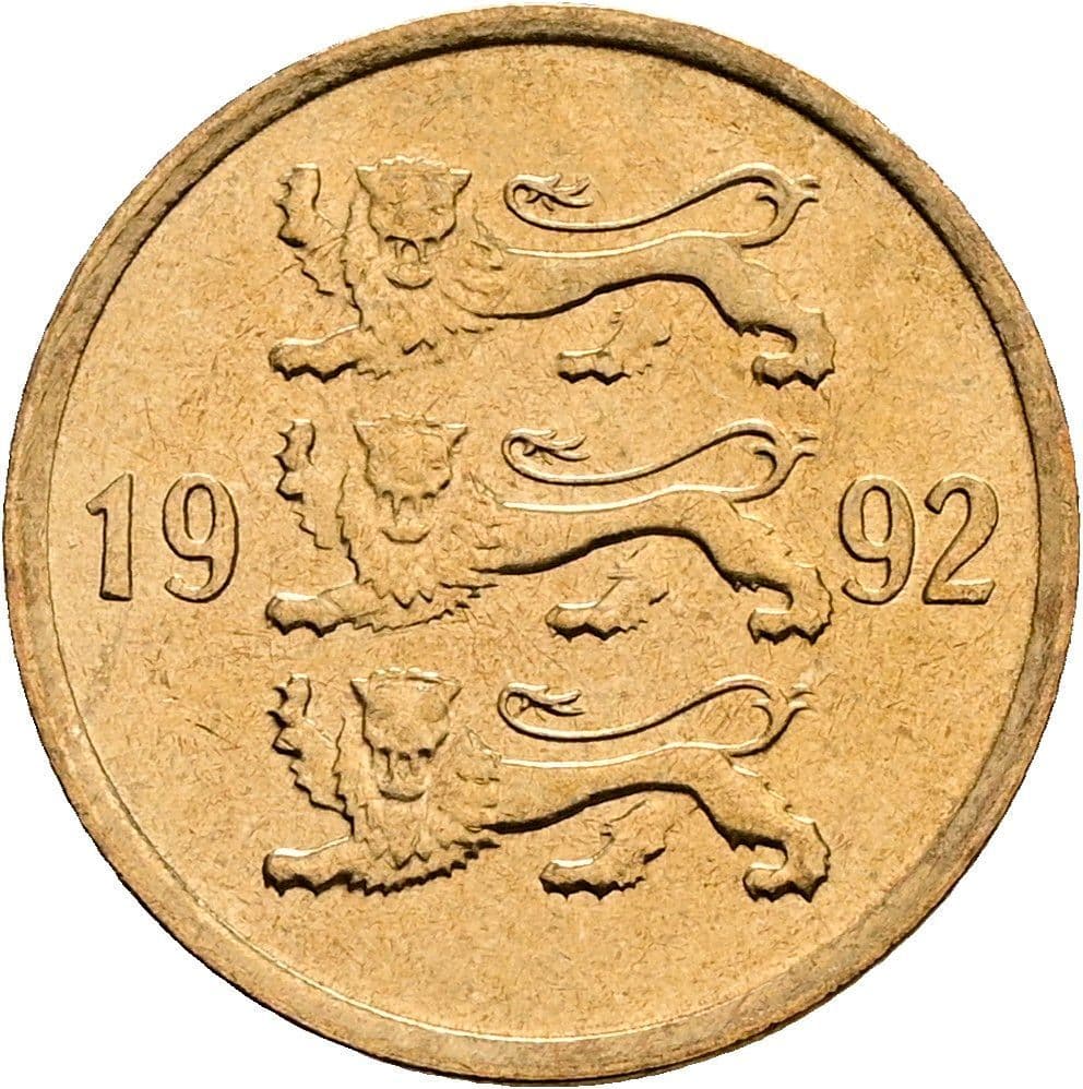 10 Senti 1992 – Rückseite