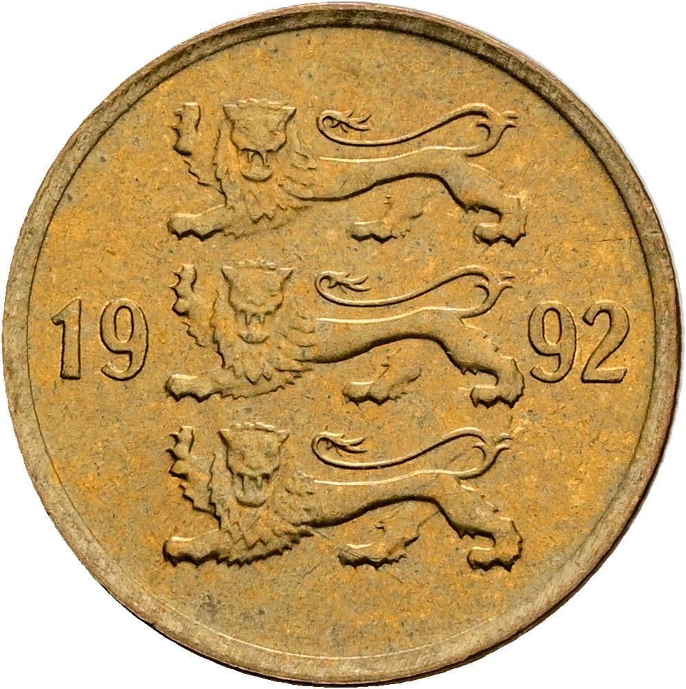 10 Senti 1992 – Rückseite