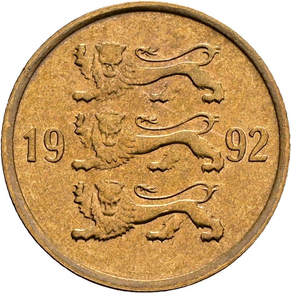 10 Senti 1992 – Rückseite