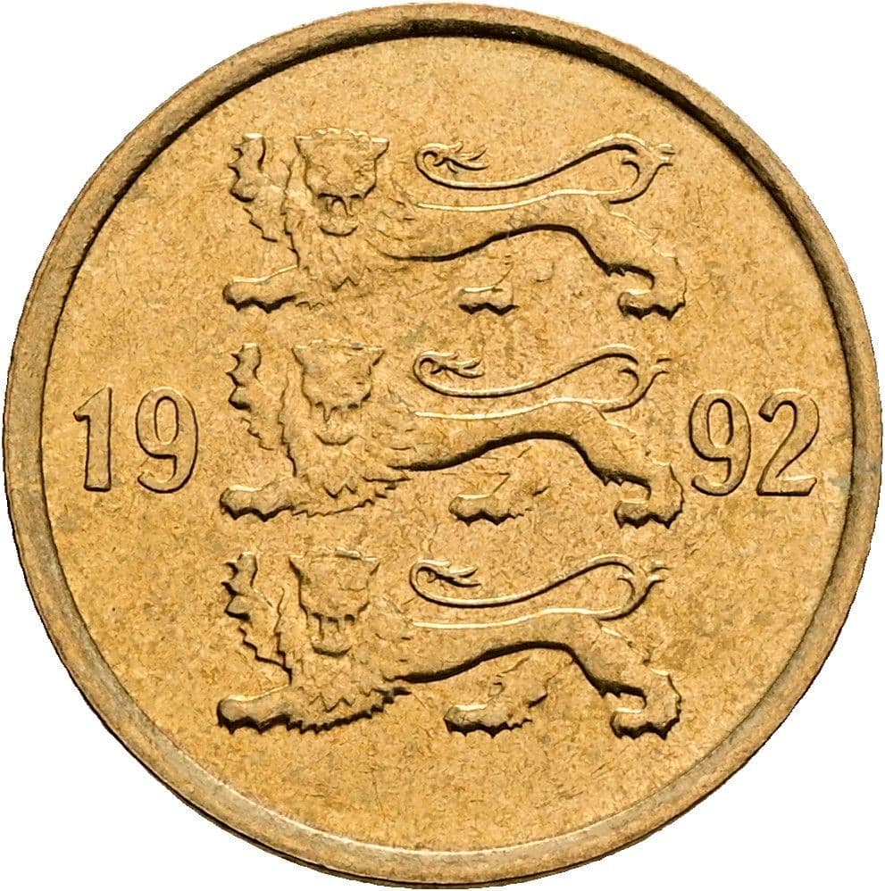 10 Senti 1992 – Rückseite