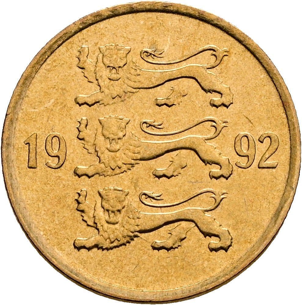 10 Senti 1992 – Rückseite