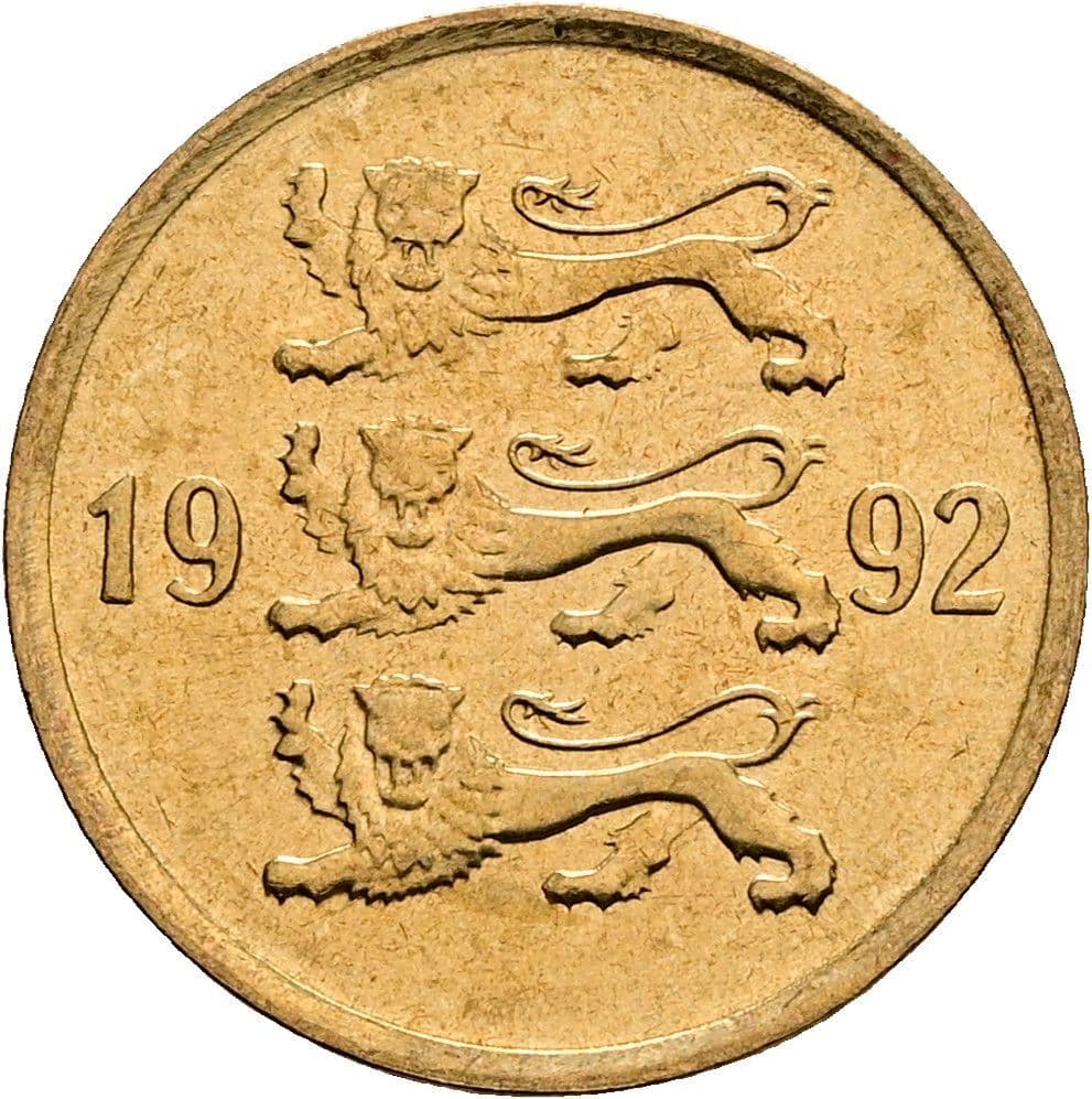 10 Senti 1992 – Rückseite