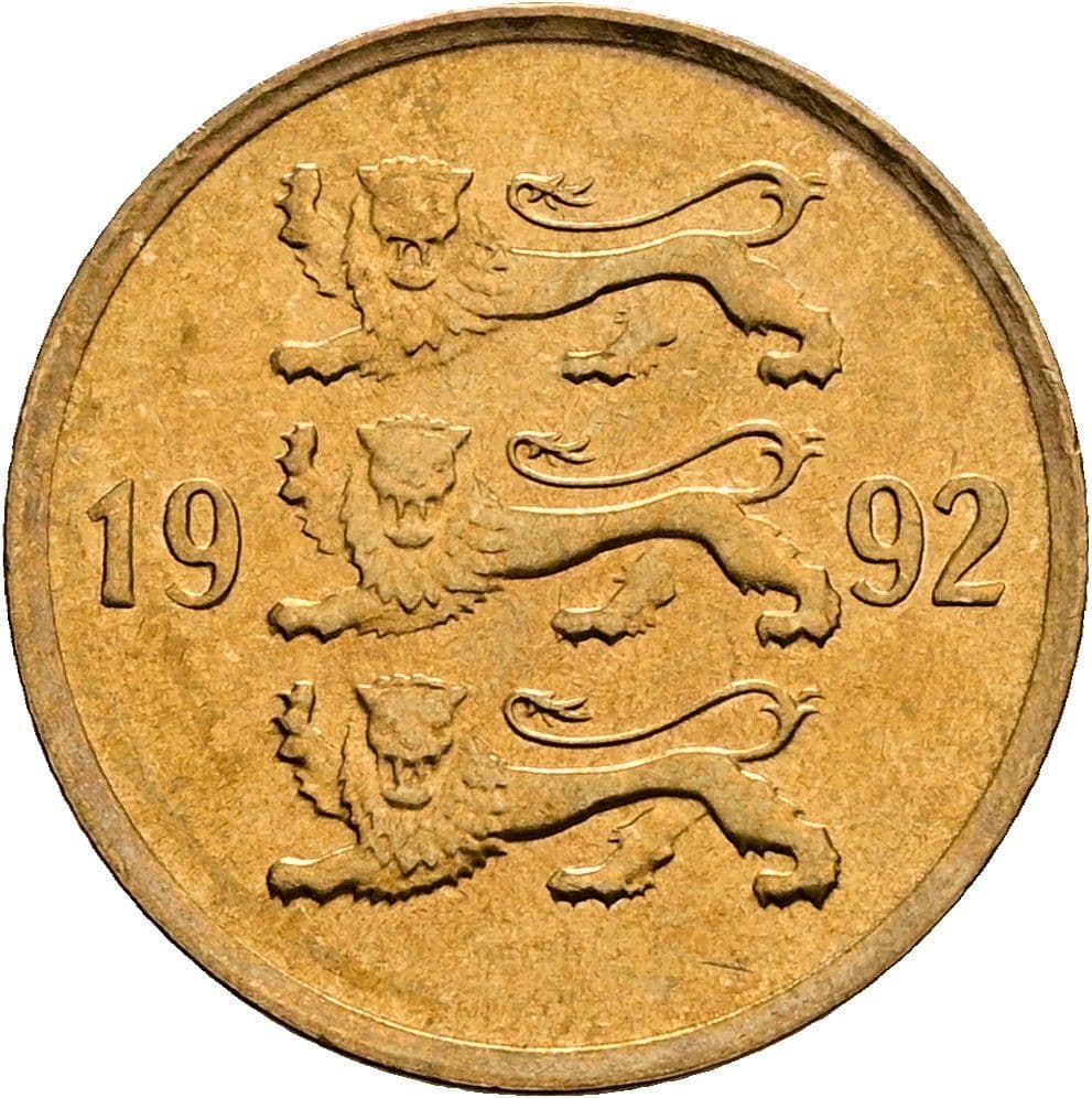 10 Senti 1992 – Rückseite