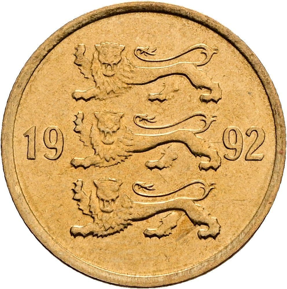10 Senti 1992 – Rückseite