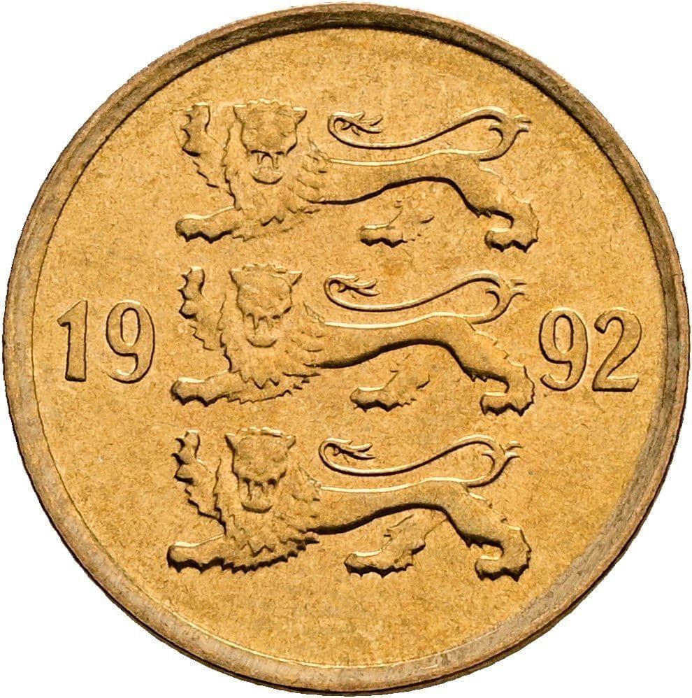 10 Senti 1992 – Rückseite