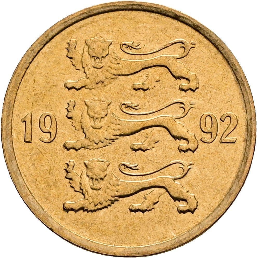 10 Senti 1992 – Rückseite