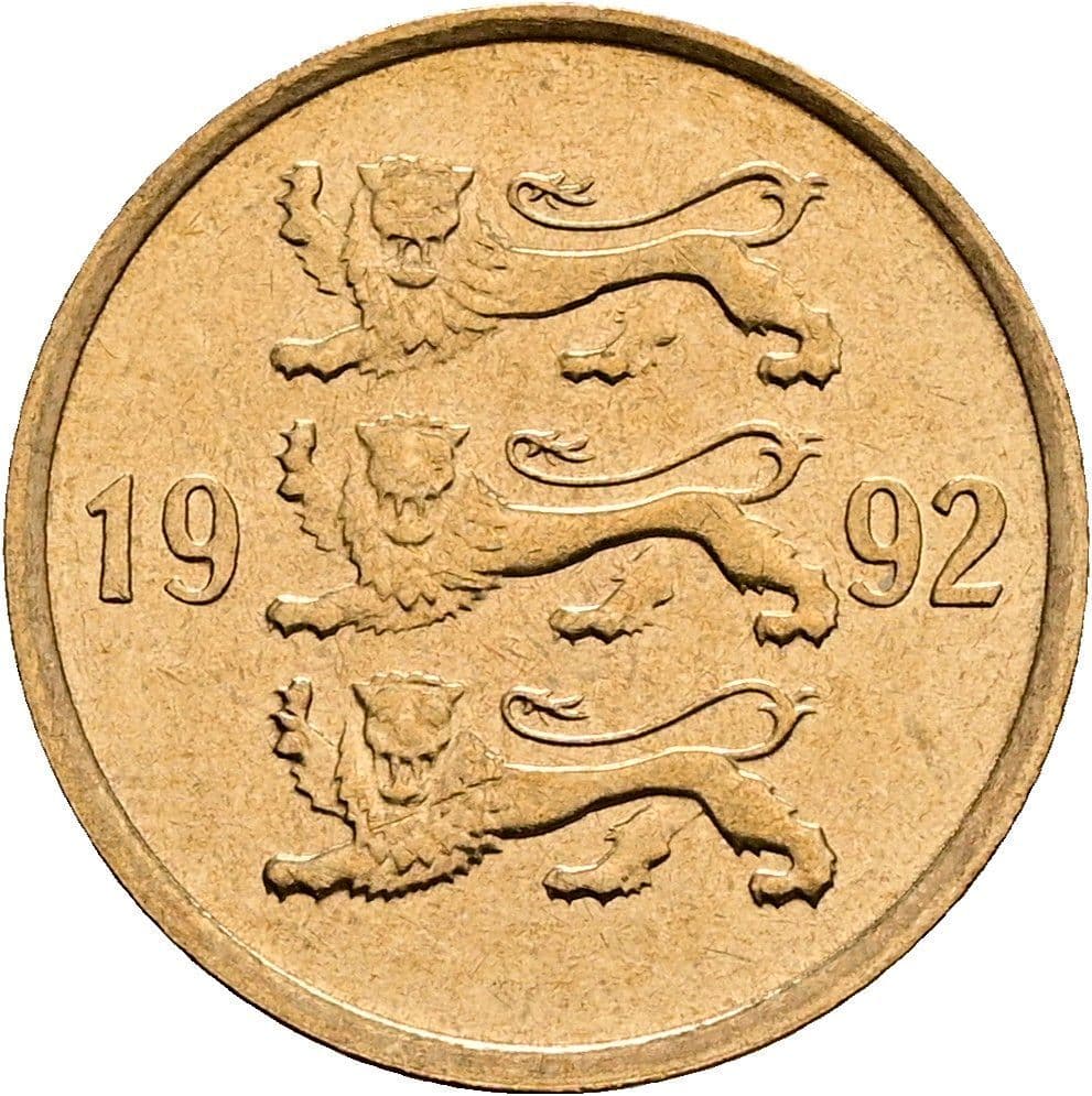 10 Senti 1992 – Rückseite