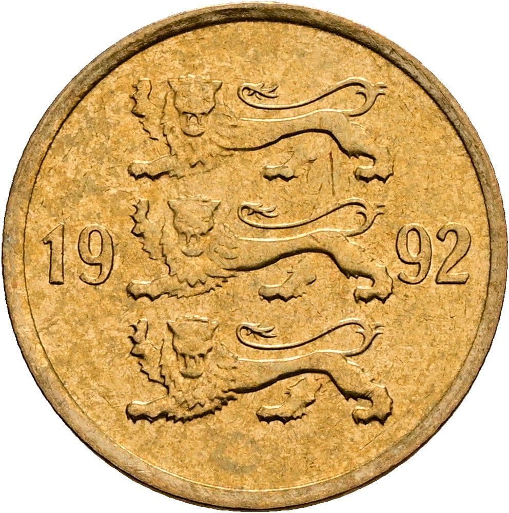 10 Senti 1992 – Rückseite