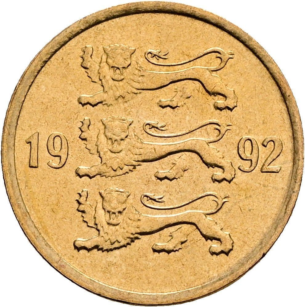 10 Senti 1992 – Rückseite
