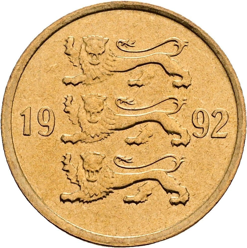 10 Senti 1992 – Rückseite