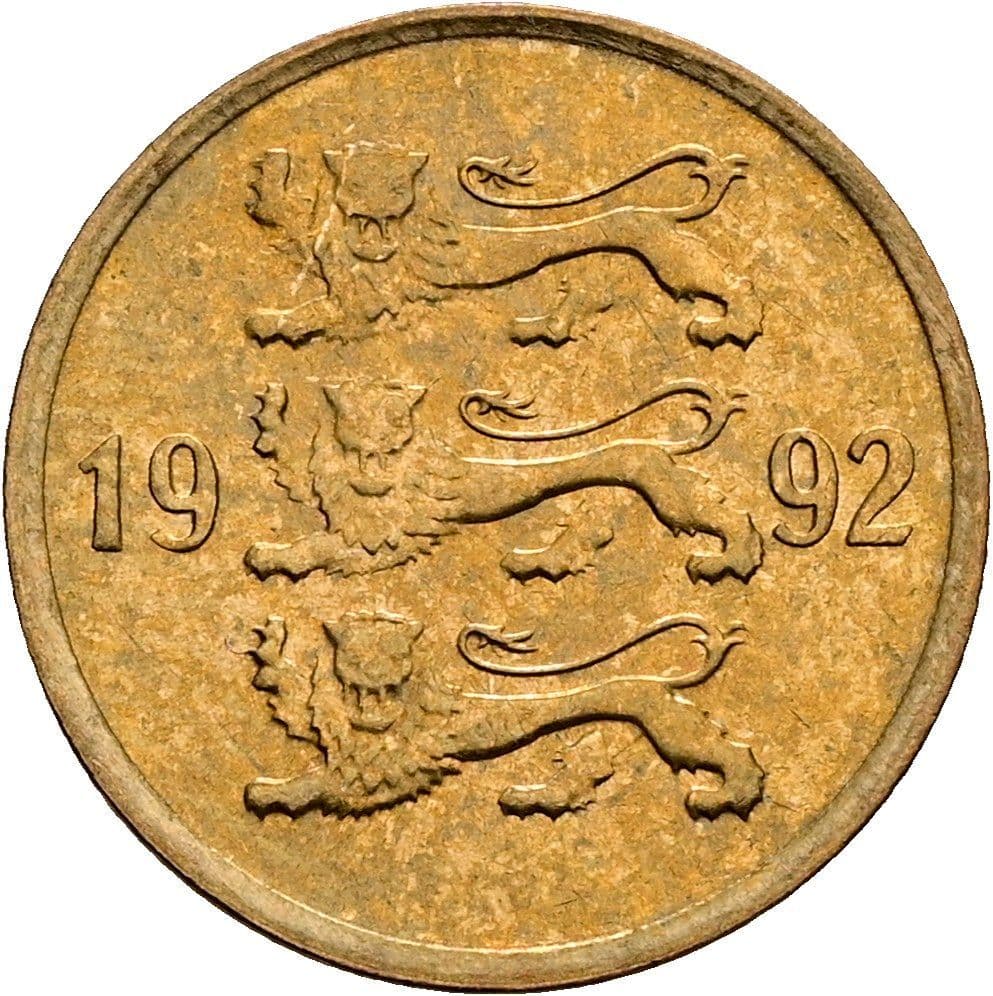 10 Senti 1992 – Rückseite