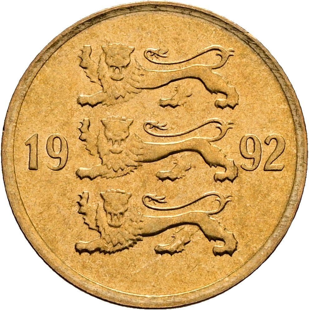 10 Senti 1992 – Rückseite