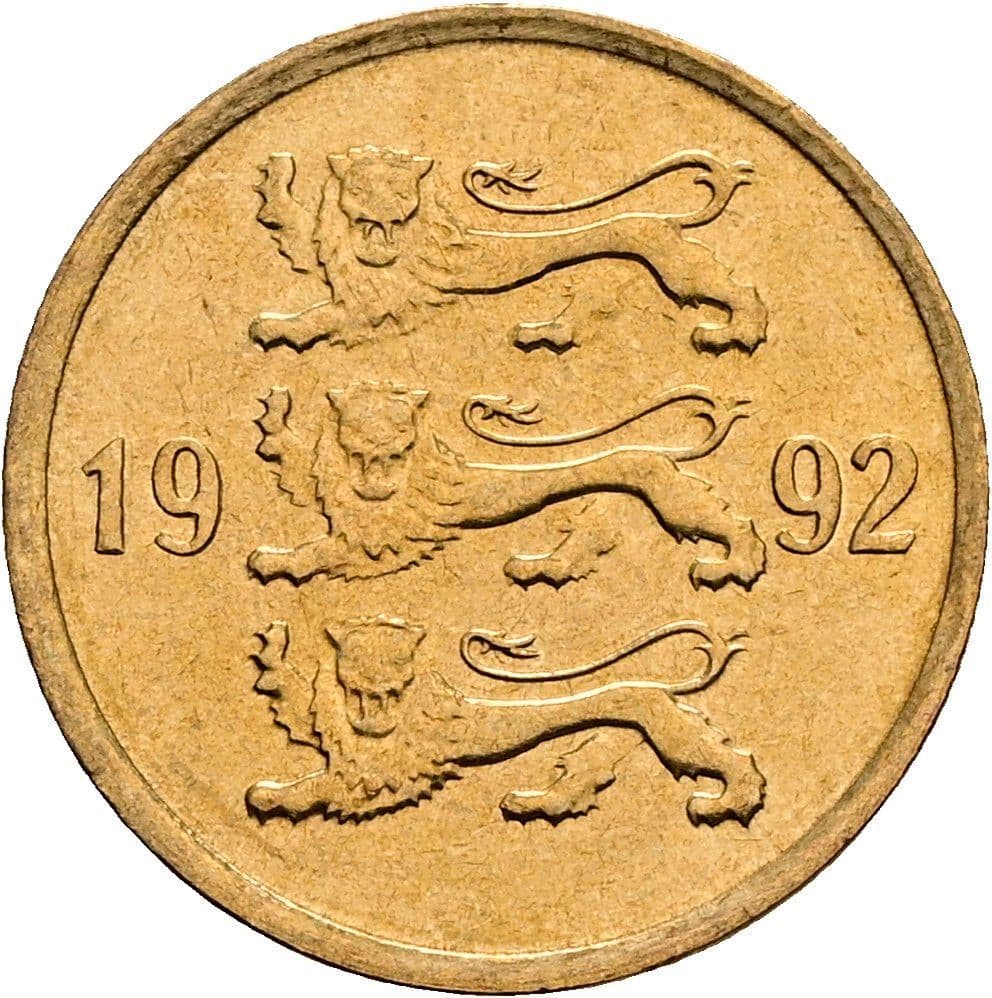 10 Senti 1992 – Rückseite