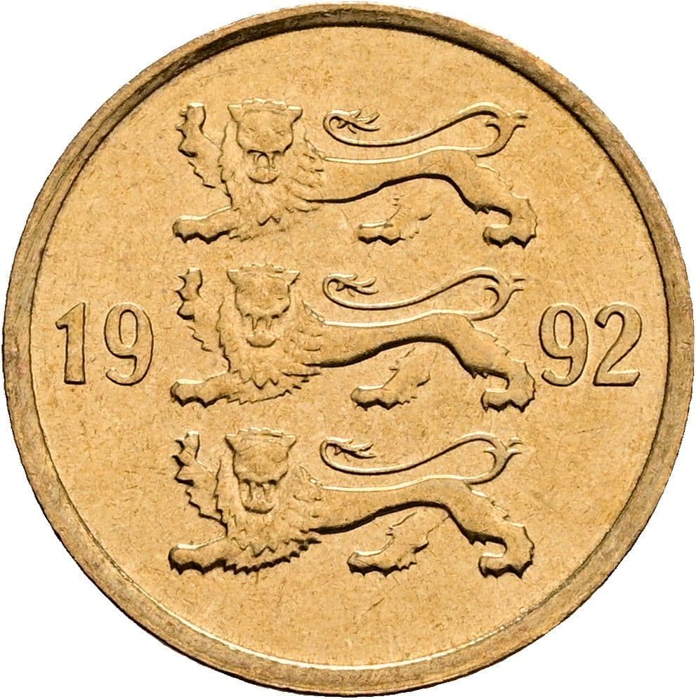10 Senti 1992 – Rückseite