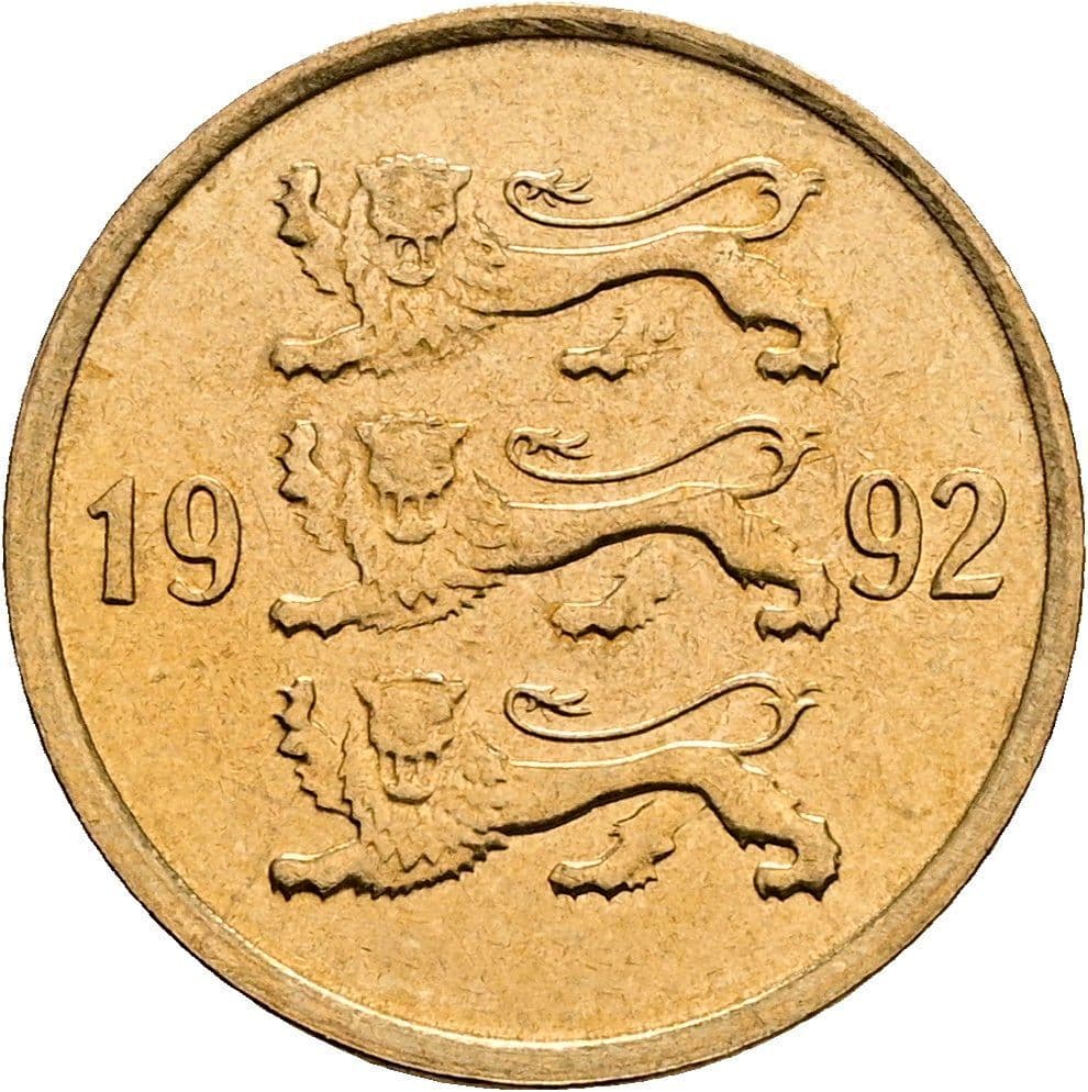 10 Senti 1992 – Rückseite