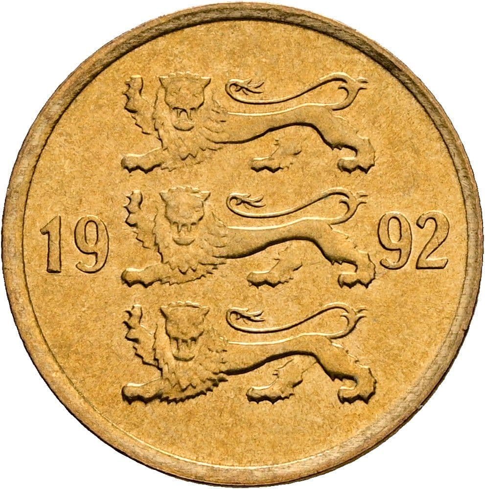 10 Senti 1992 – Rückseite