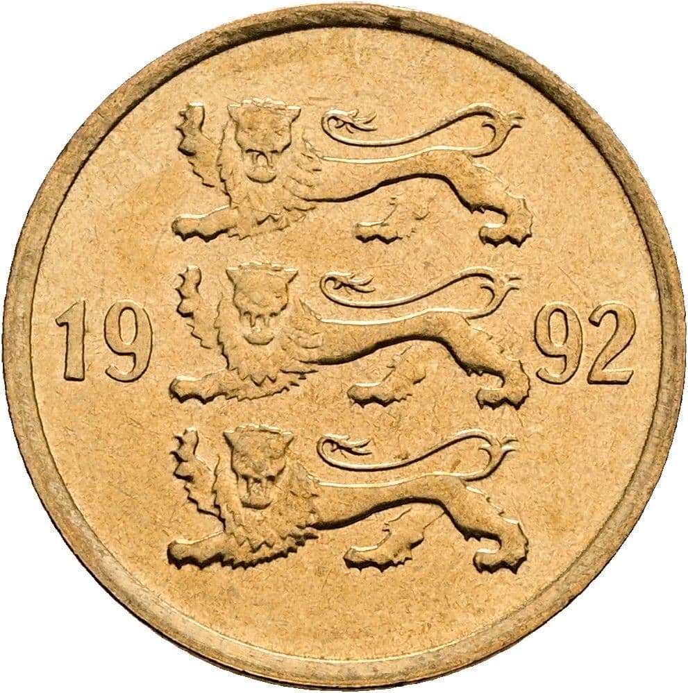 10 Senti 1992 – Rückseite