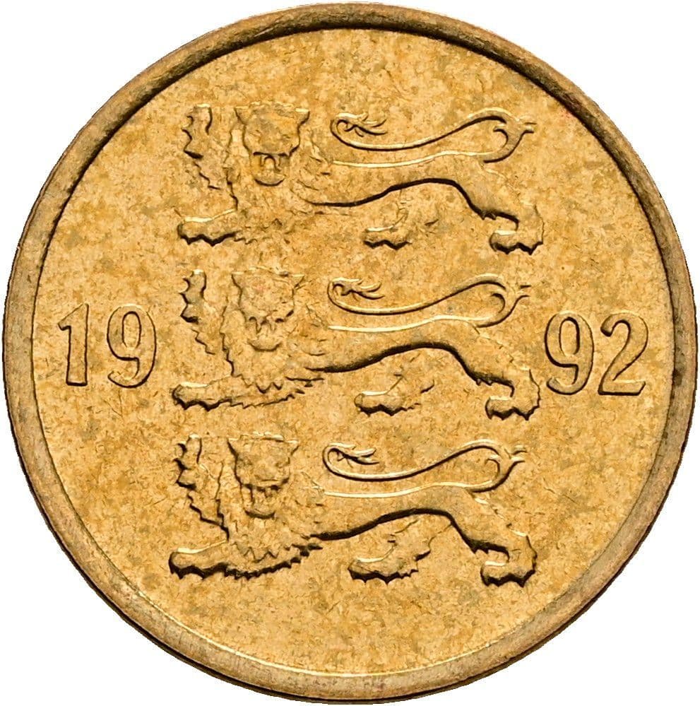 10 Senti 1992 – Rückseite