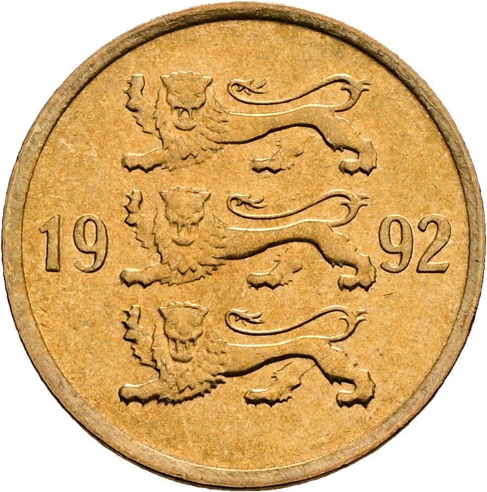 10 Senti 1992 – Rückseite