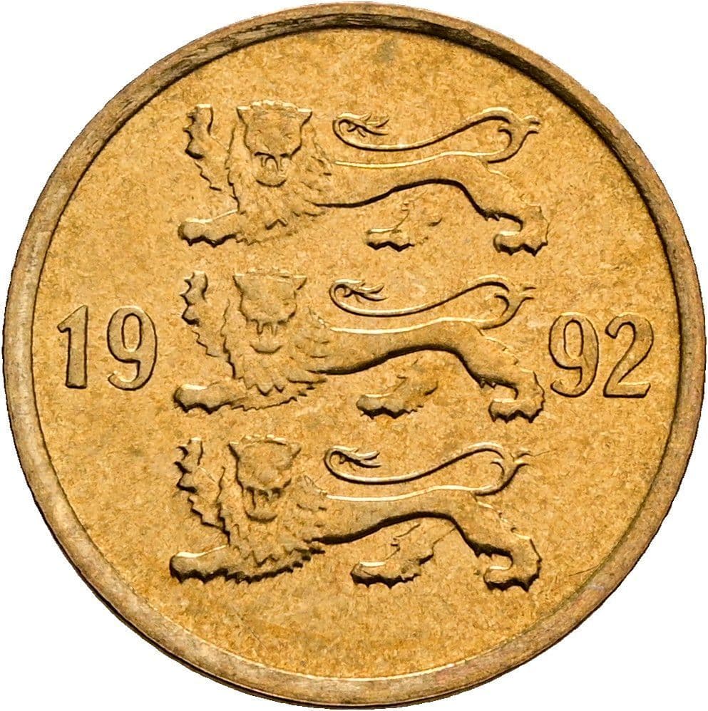 10 Senti 1992 – Rückseite