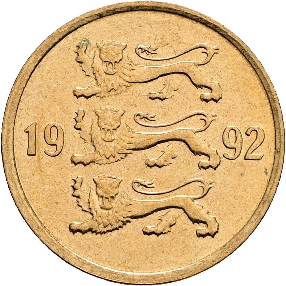 10 Senti 1992 – Rückseite