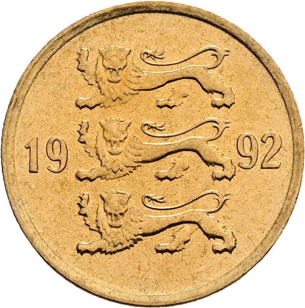 10 Senti 1992 – Rückseite