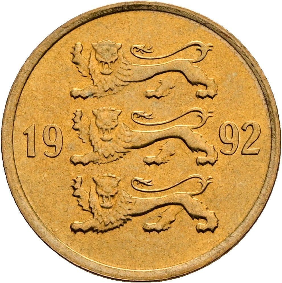 10 Senti 1992 – Rückseite