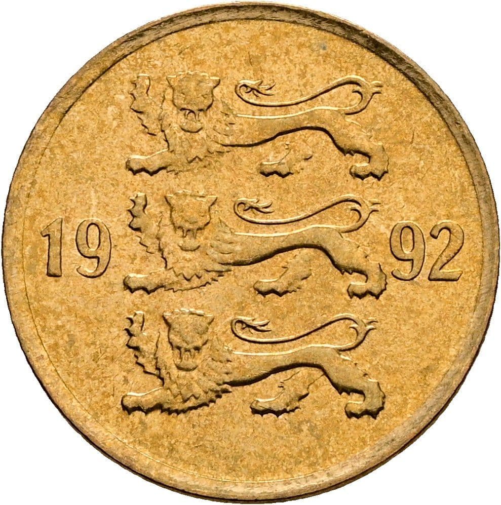 10 Senti 1992 – Rückseite