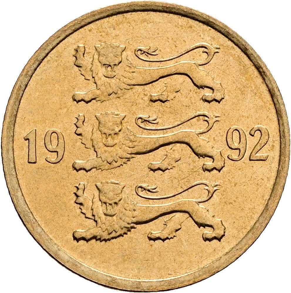 10 Senti 1992 – Rückseite