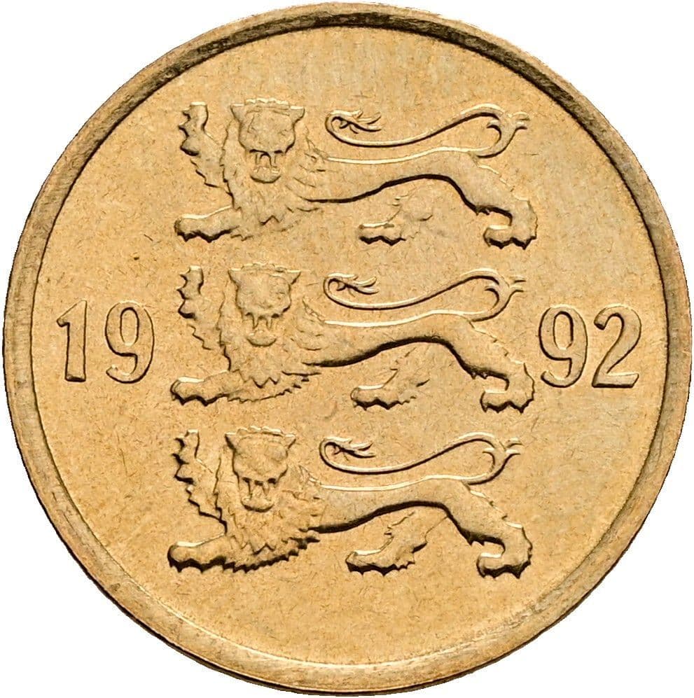 10 Senti 1992 – Rückseite