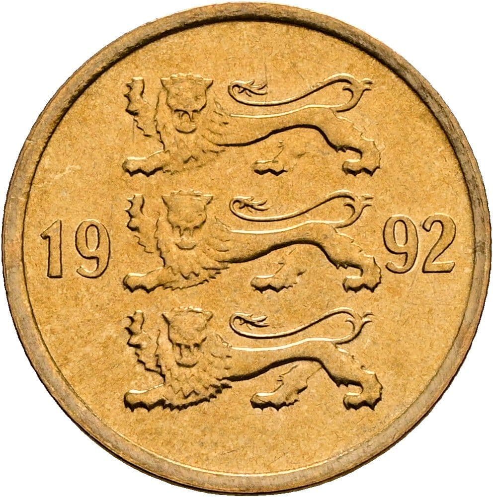 10 Senti 1992 – Rückseite