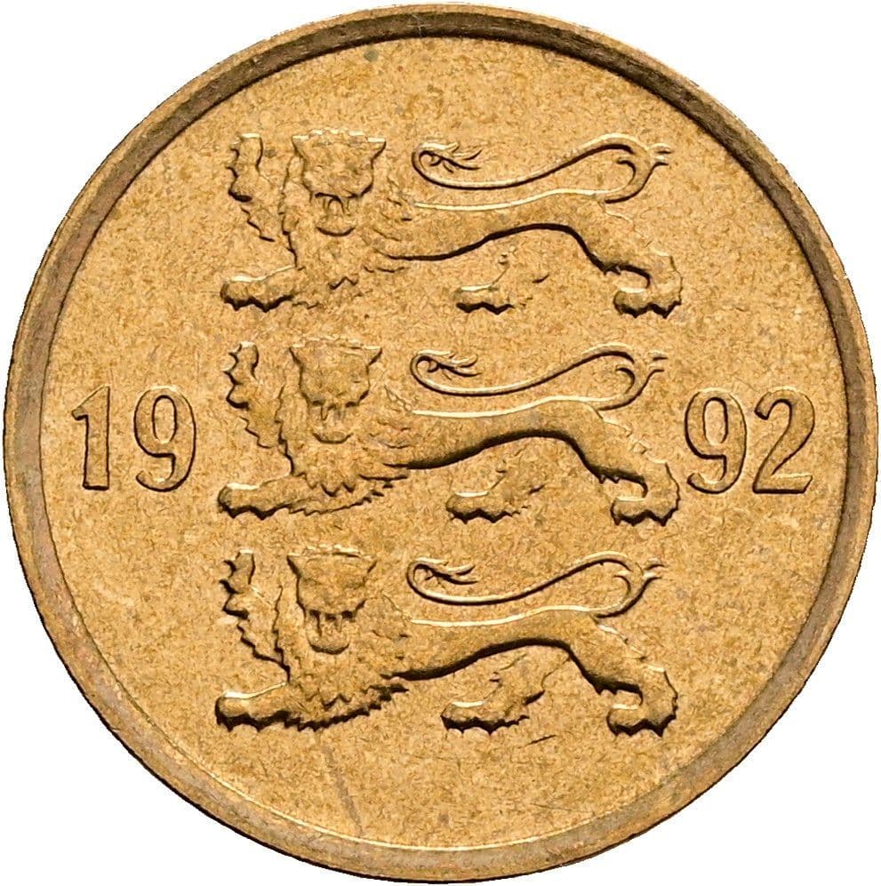 10 Senti 1992 – Rückseite