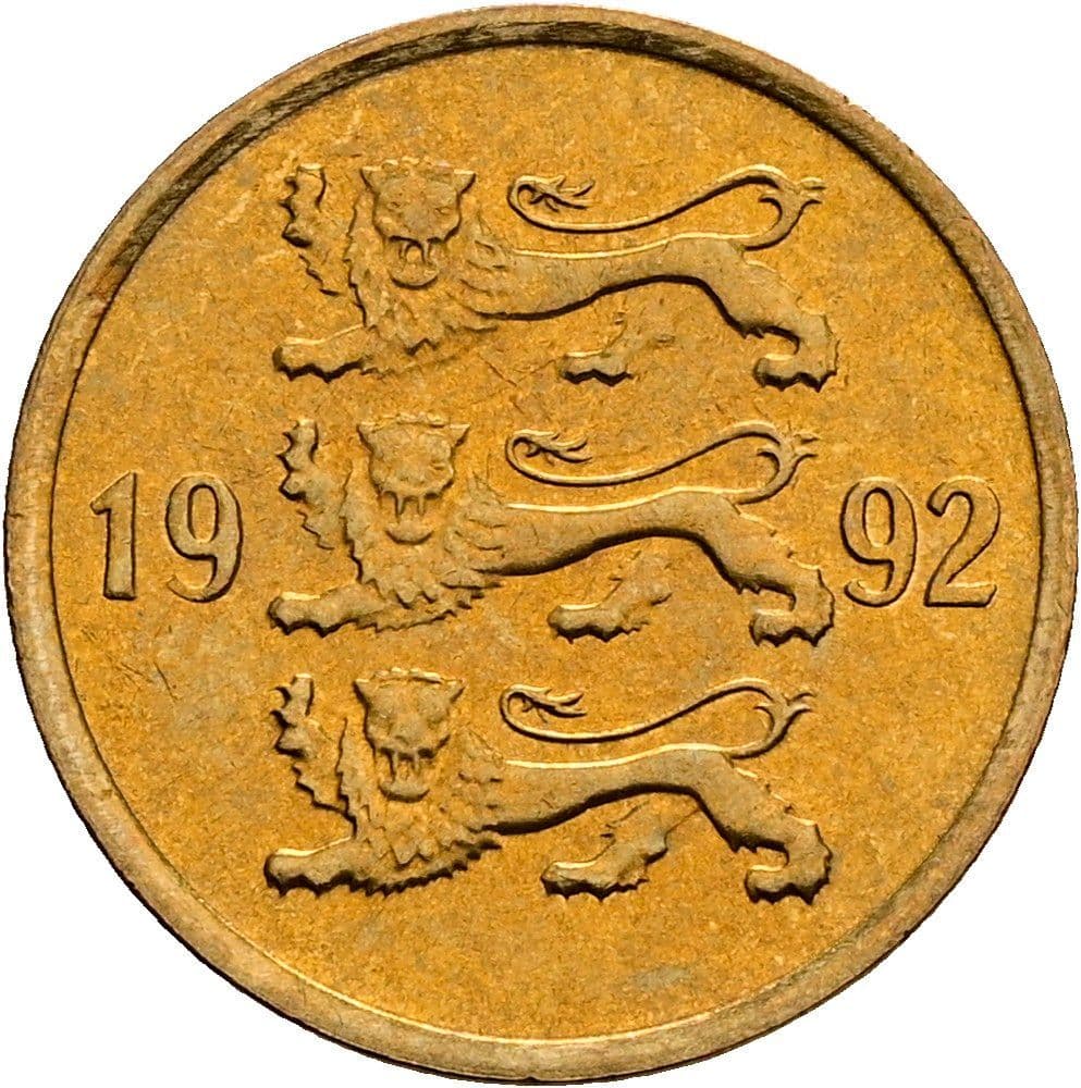 10 Senti 1992 – Rückseite