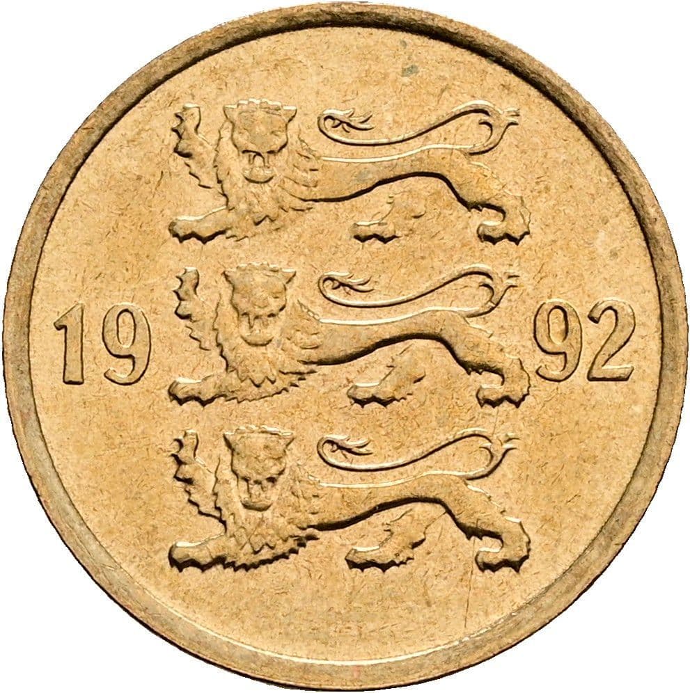10 Senti 1992 – Rückseite