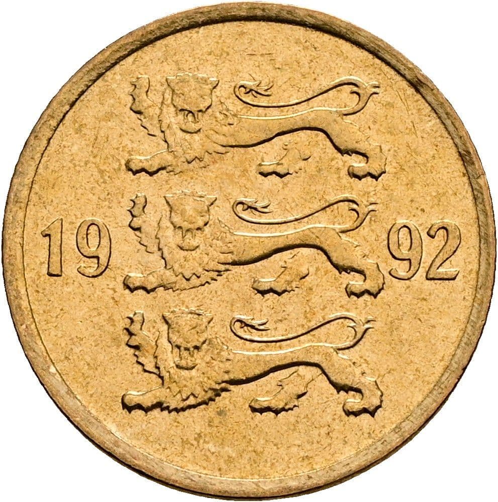 10 Senti 1992 – Rückseite