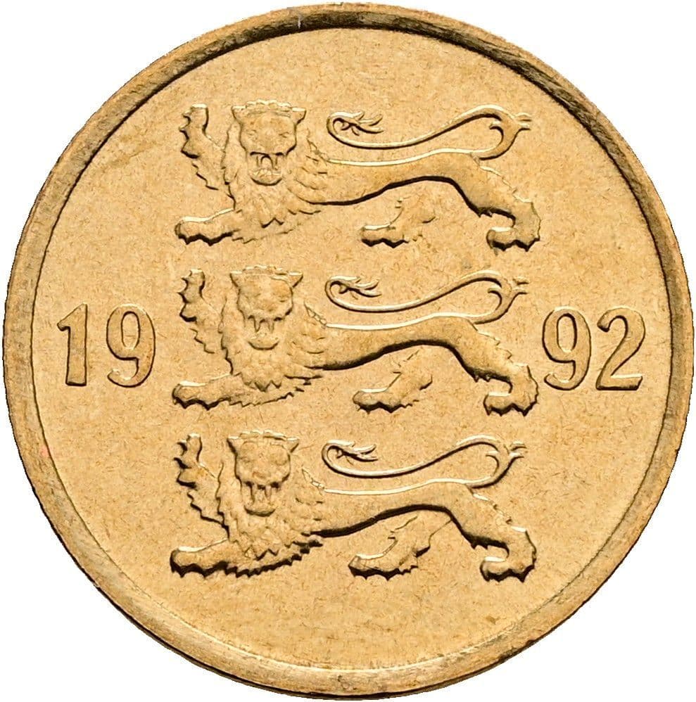 10 Senti 1992 – Rückseite