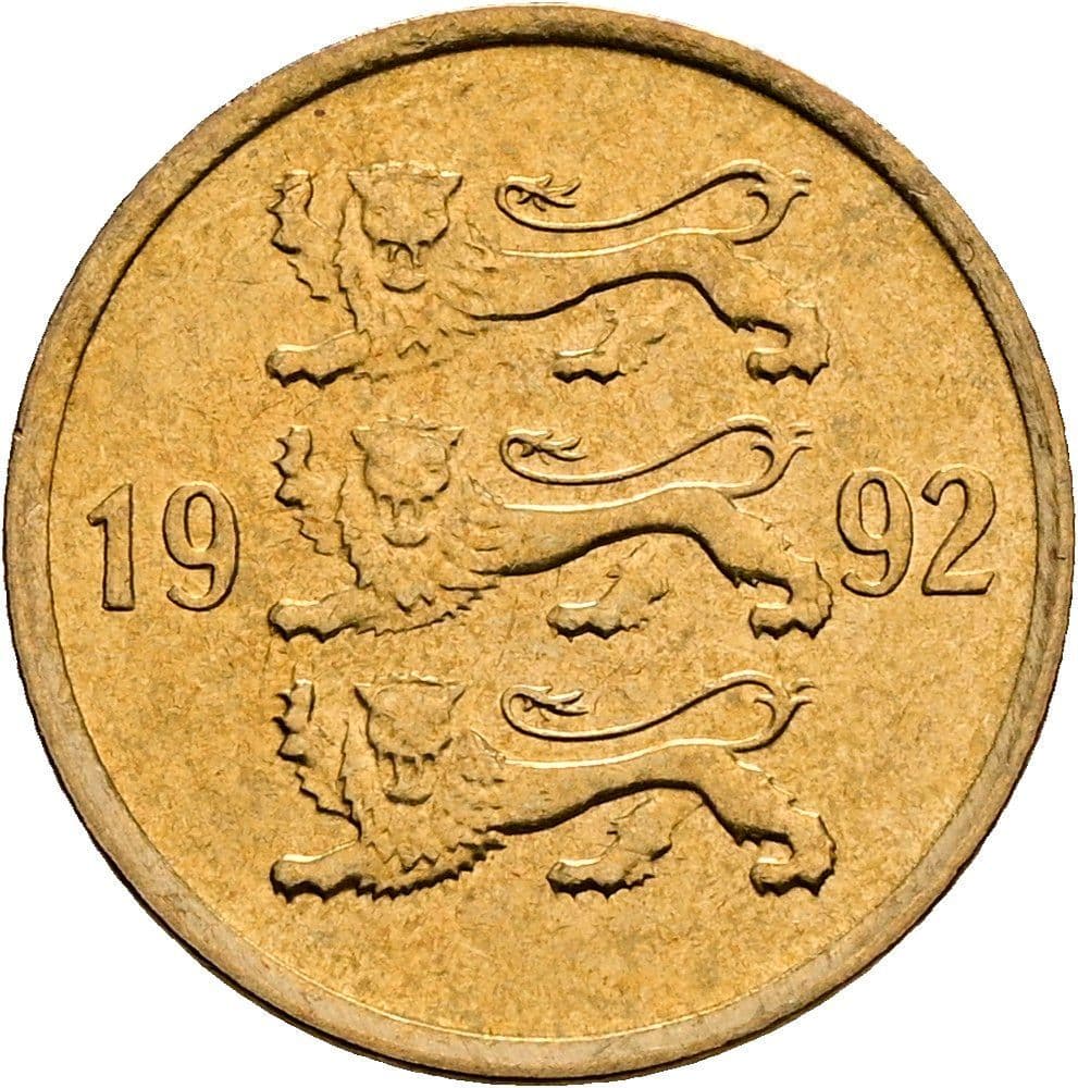 10 Senti 1992 – Rückseite