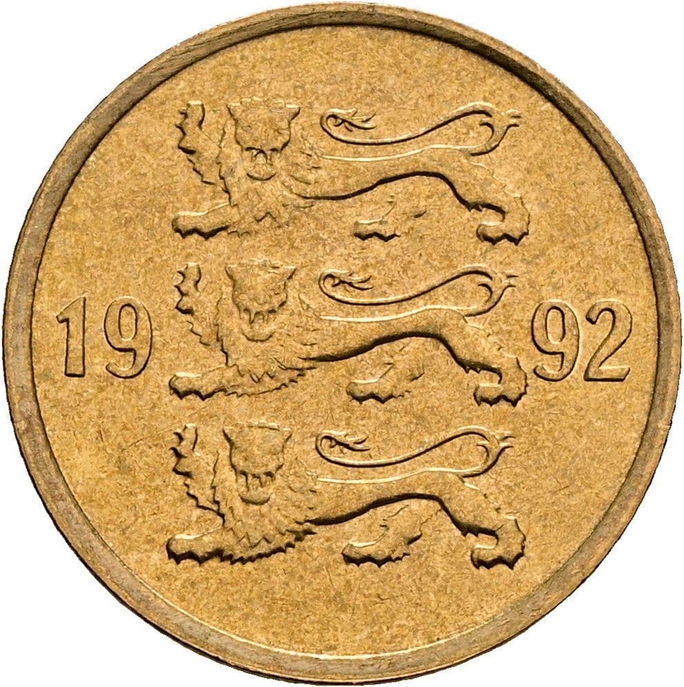 10 Senti 1992 – Rückseite
