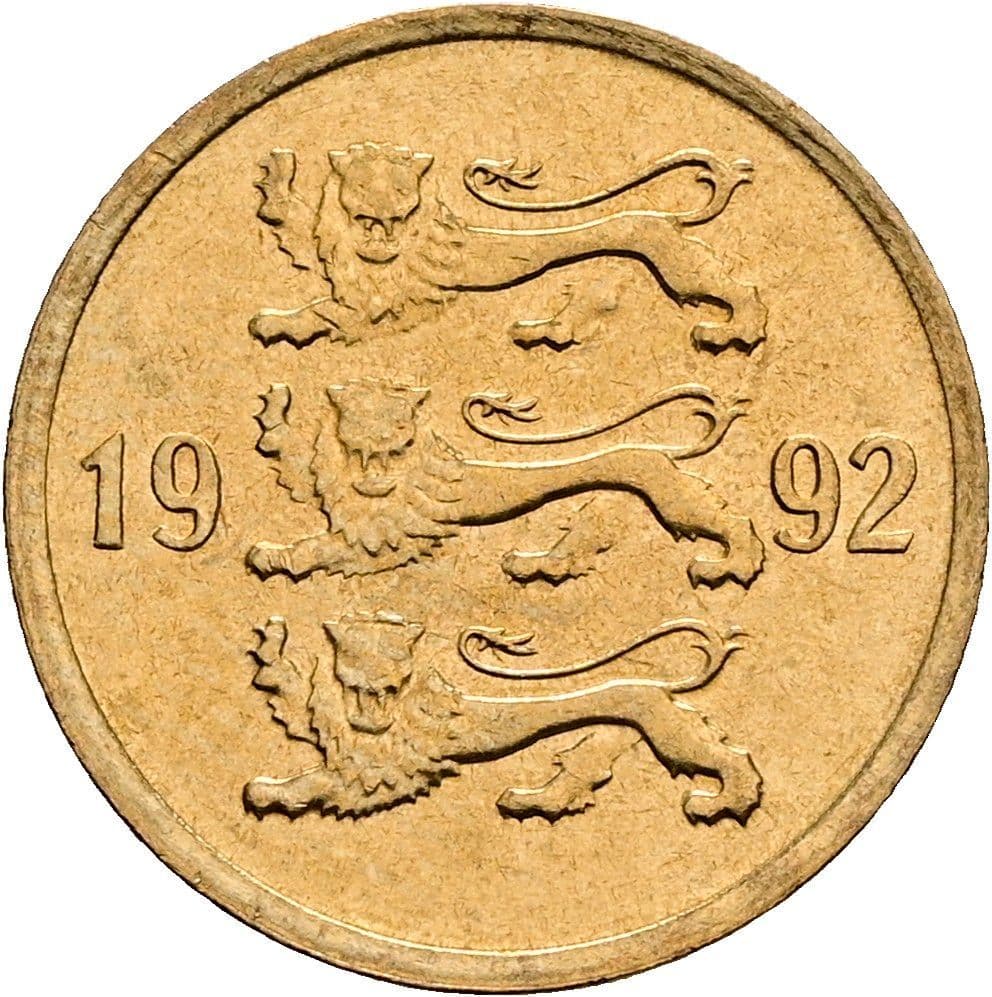 10 Senti 1992 – Rückseite
