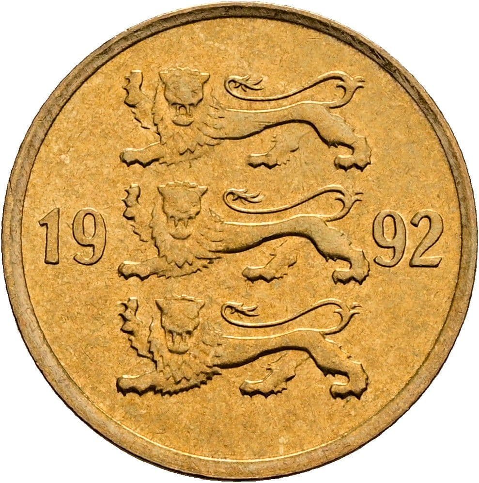 10 Senti 1992 – Rückseite