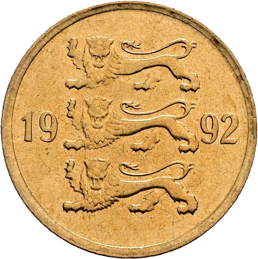10 Senti 1992 – Rückseite