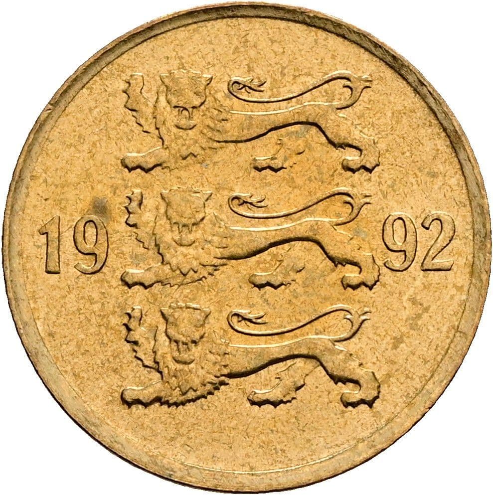 10 Senti 1992 – Rückseite