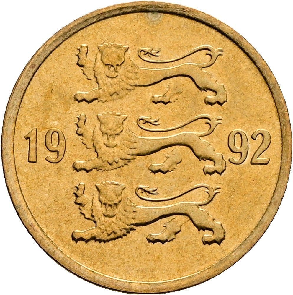 10 Senti 1992 – Rückseite