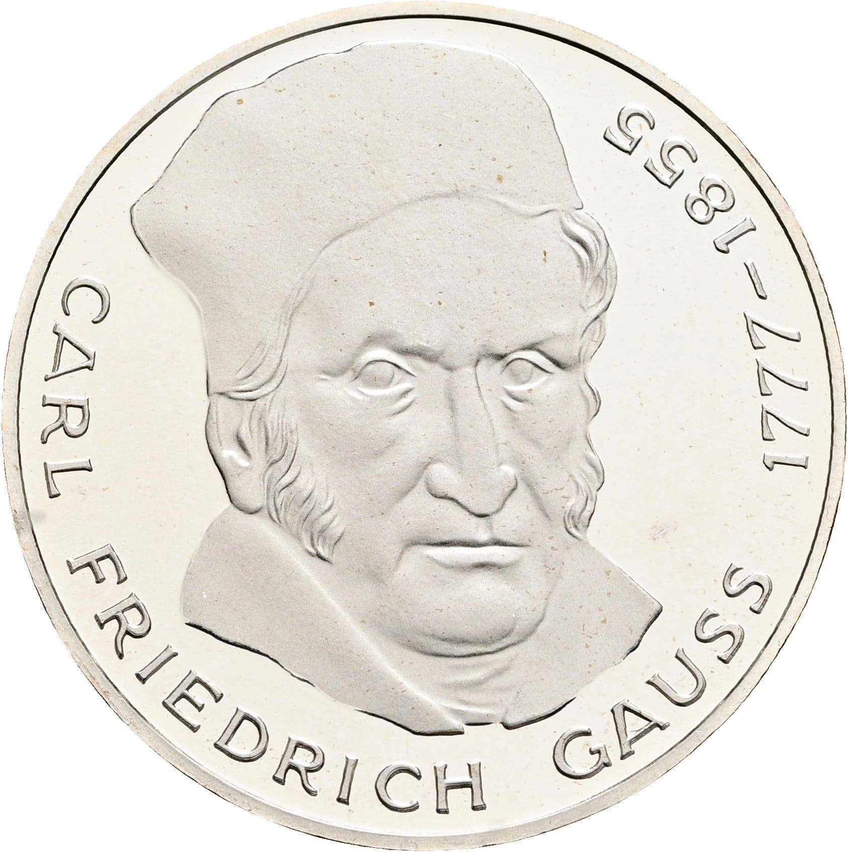 5 Deutsche Mark 1977 J – Vorderseite