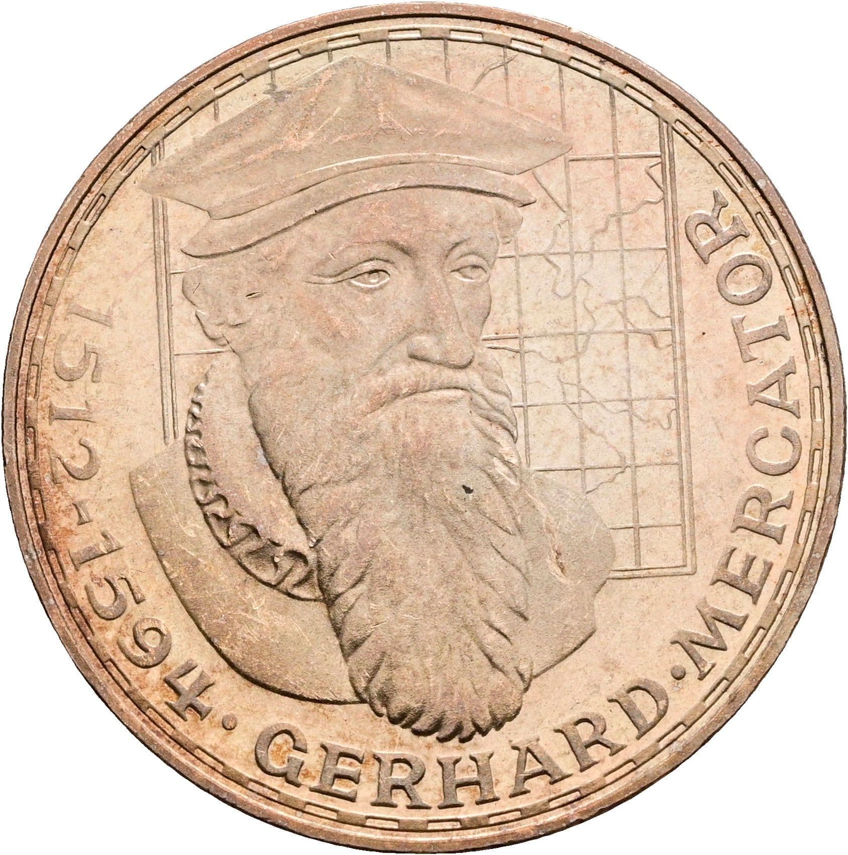 5 Deutsche Mark 1969 F – Vorderseite