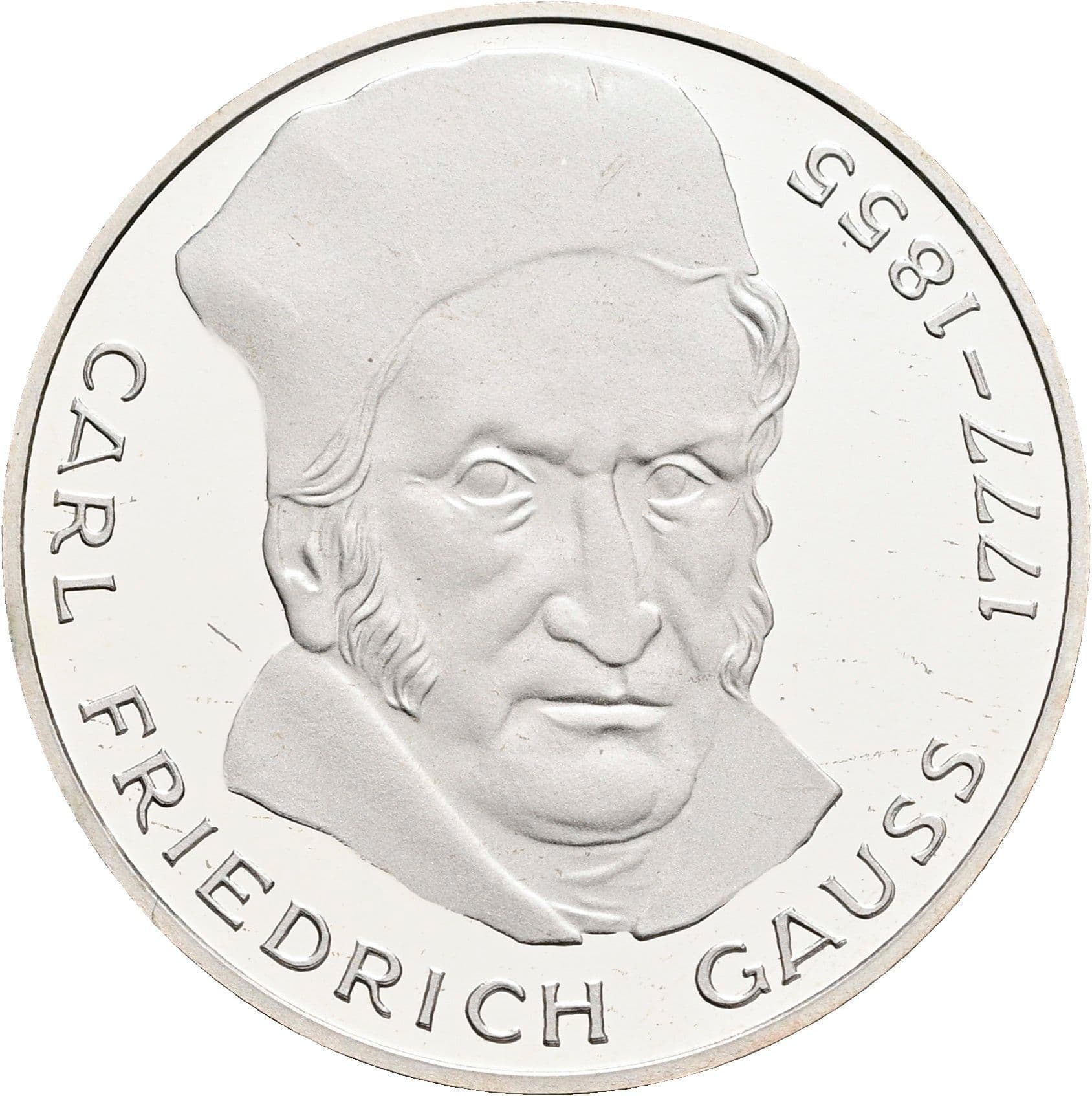 5 Deutsche Mark 1977 J – Vorderseite