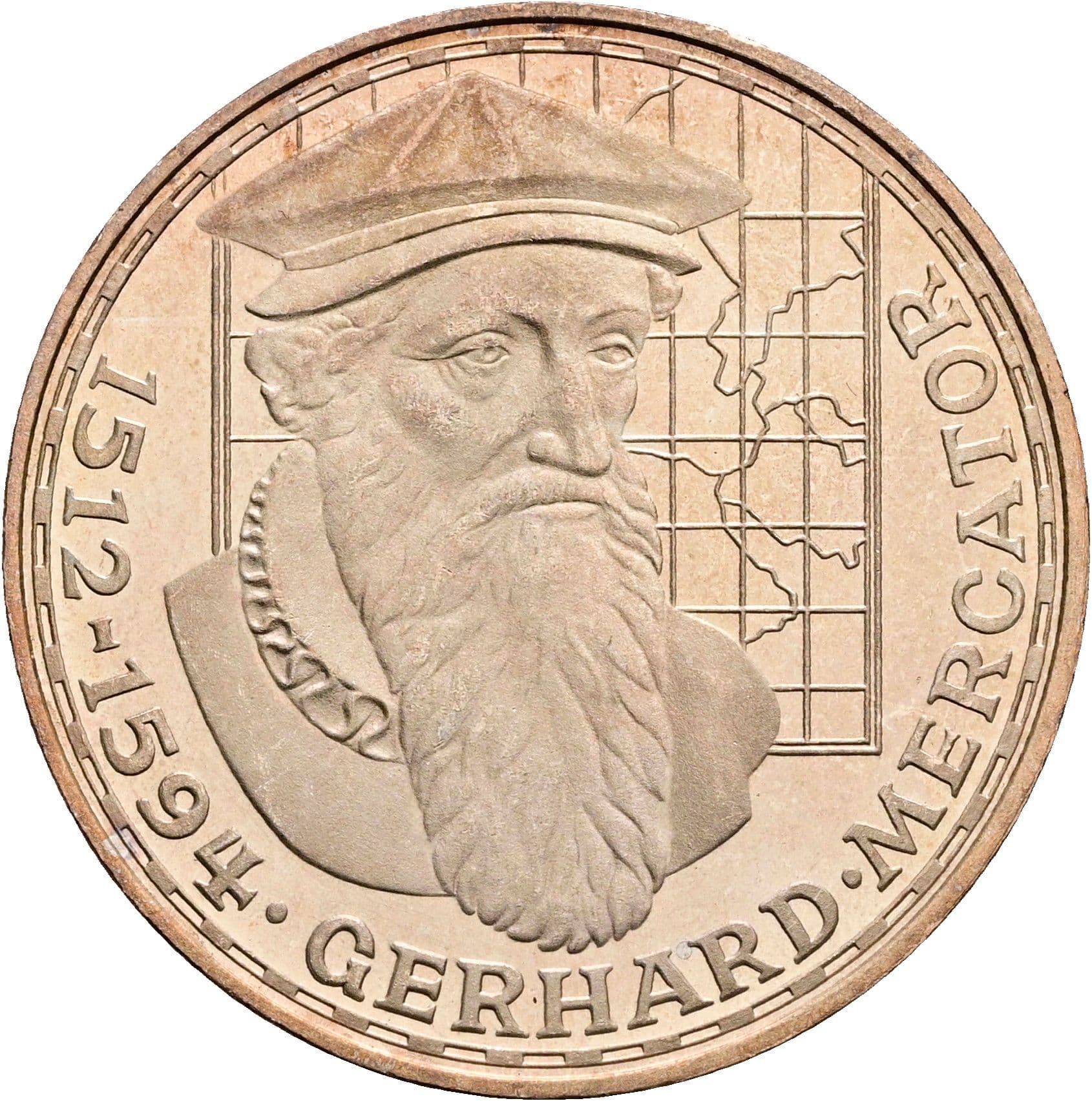 5 Deutsche Mark 1969 F – Vorderseite