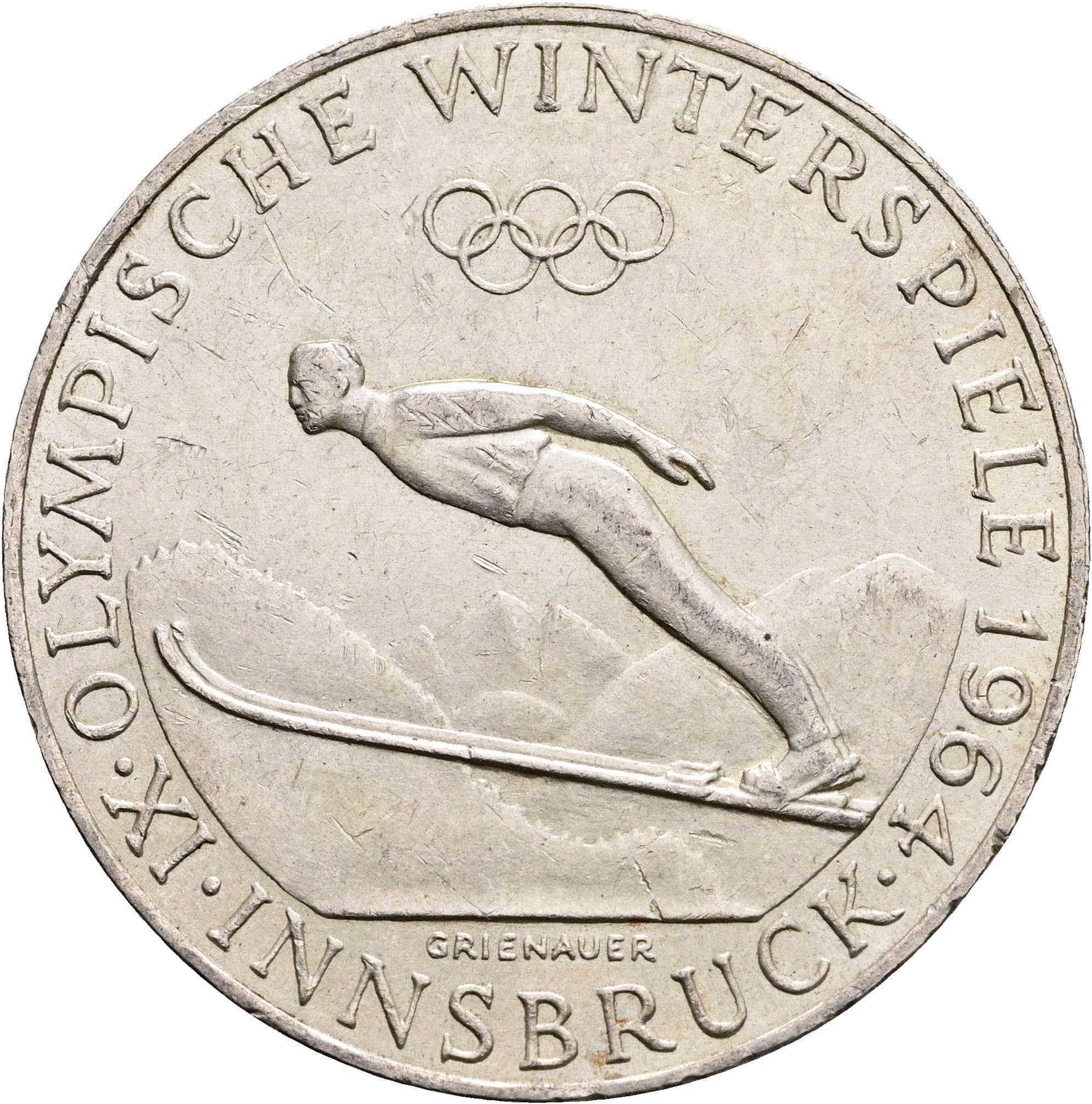 50 Schilling 1964 – Vorderseite