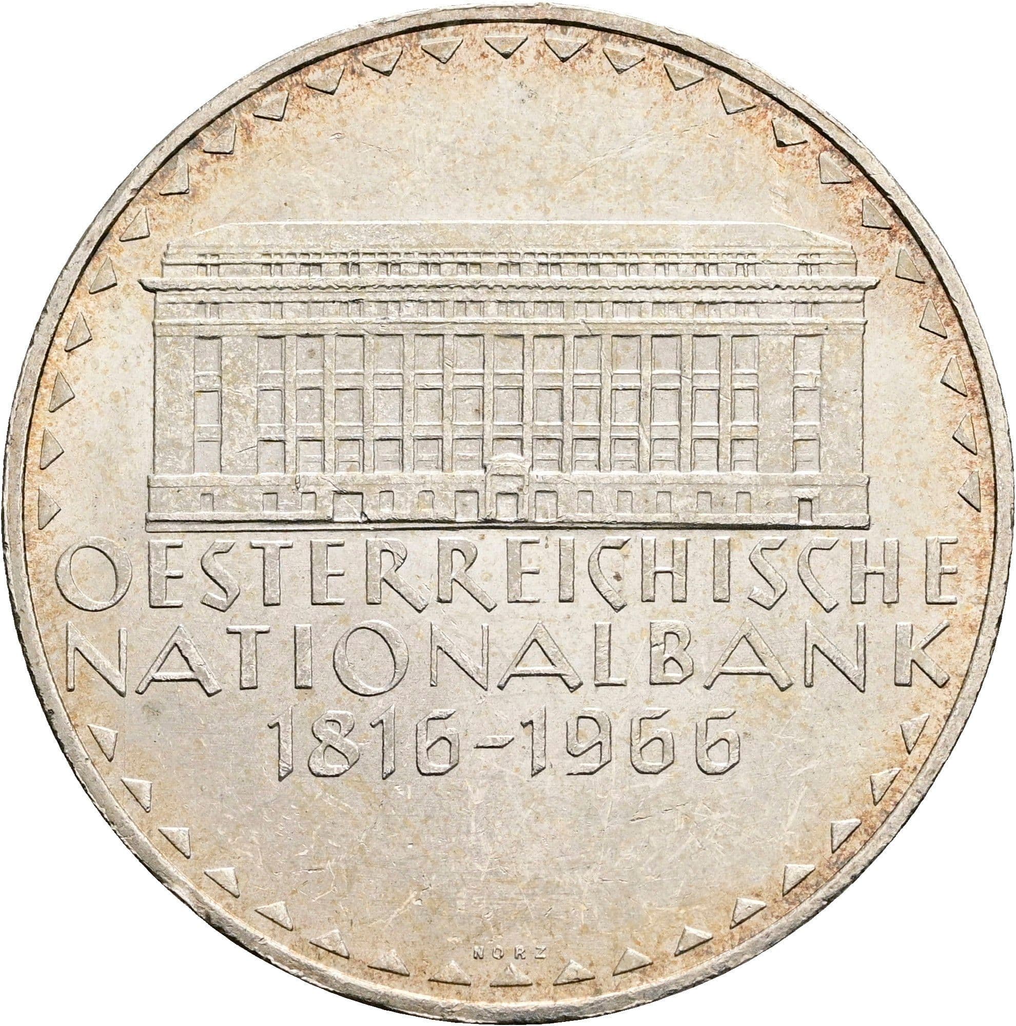 50 Schilling 1966 – Vorderseite