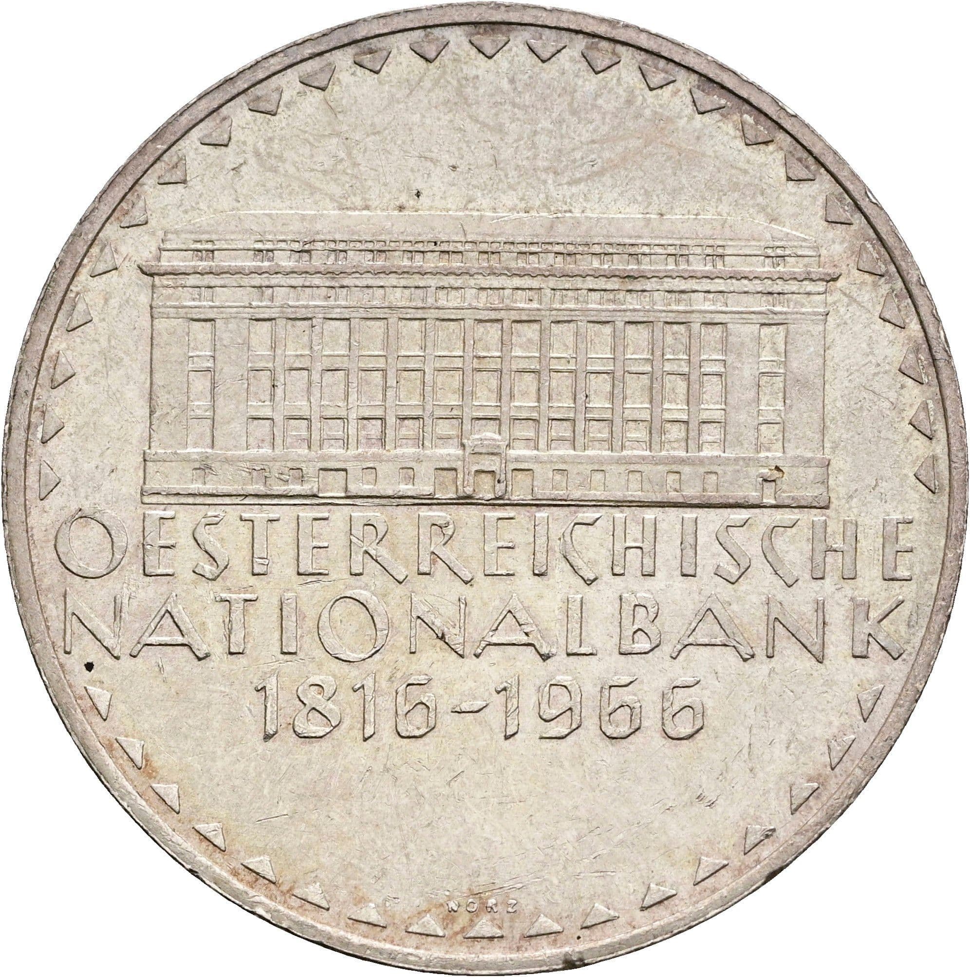 50 Schilling 1966 – Vorderseite